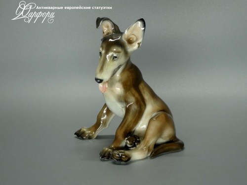 Купить фарфоровые статуэтки Rosenthal, Щенок овчарки, Германия